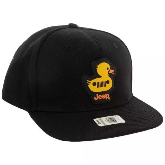 Rubber Ducky Jeep Flat Bill Hat - Picture 1 of 2